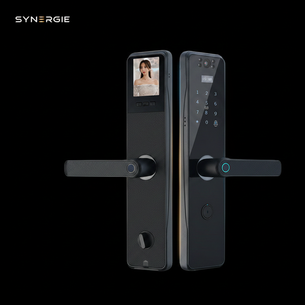 Serrure Connectée GC One — Empreinte + Caméra + Contrôle Mobile