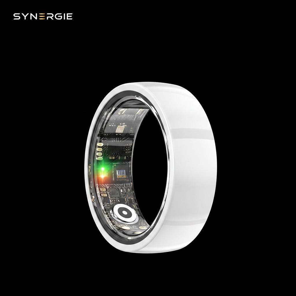 Bague Connectée R1000 — Coach Santé | FC, SpO2, Sommeil, Sport