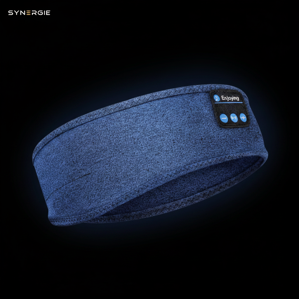 Casque Bluetooth Sommeil & Sport — Bandeau Ultra-Plat 10h