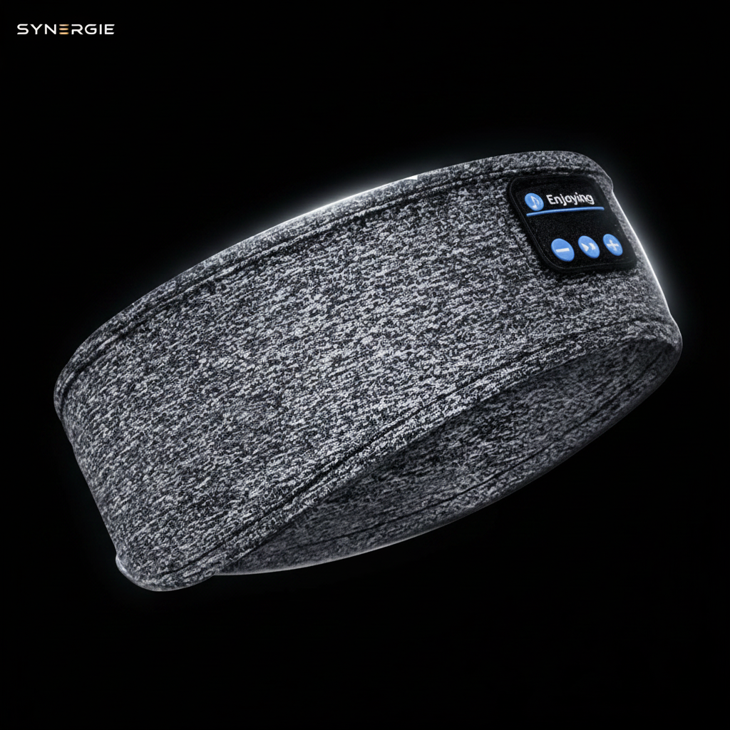 Casque Bluetooth Sommeil & Sport — Bandeau Ultra-Plat 10h