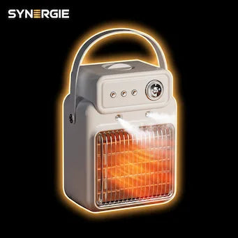 Radiateur Soufflant Humidificateur 1200W — Chaleur & Air Hydraté Pour Bureau & Maison