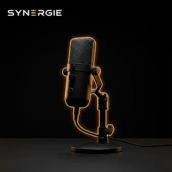 Microphone USB Professionnel — Streaming, Studio & Gaming