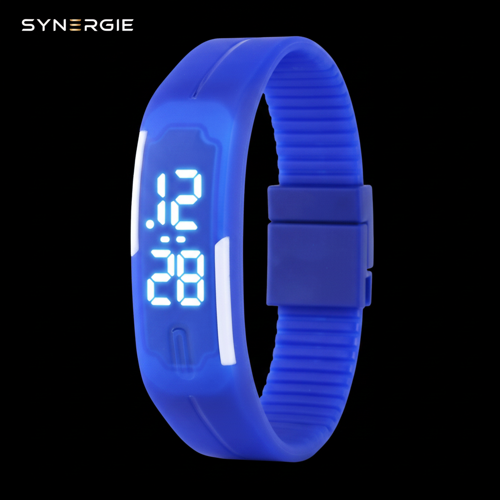 Montre Bracelet LED Waterproof — Tactile | 12 Coloris | Sport & Quotidien