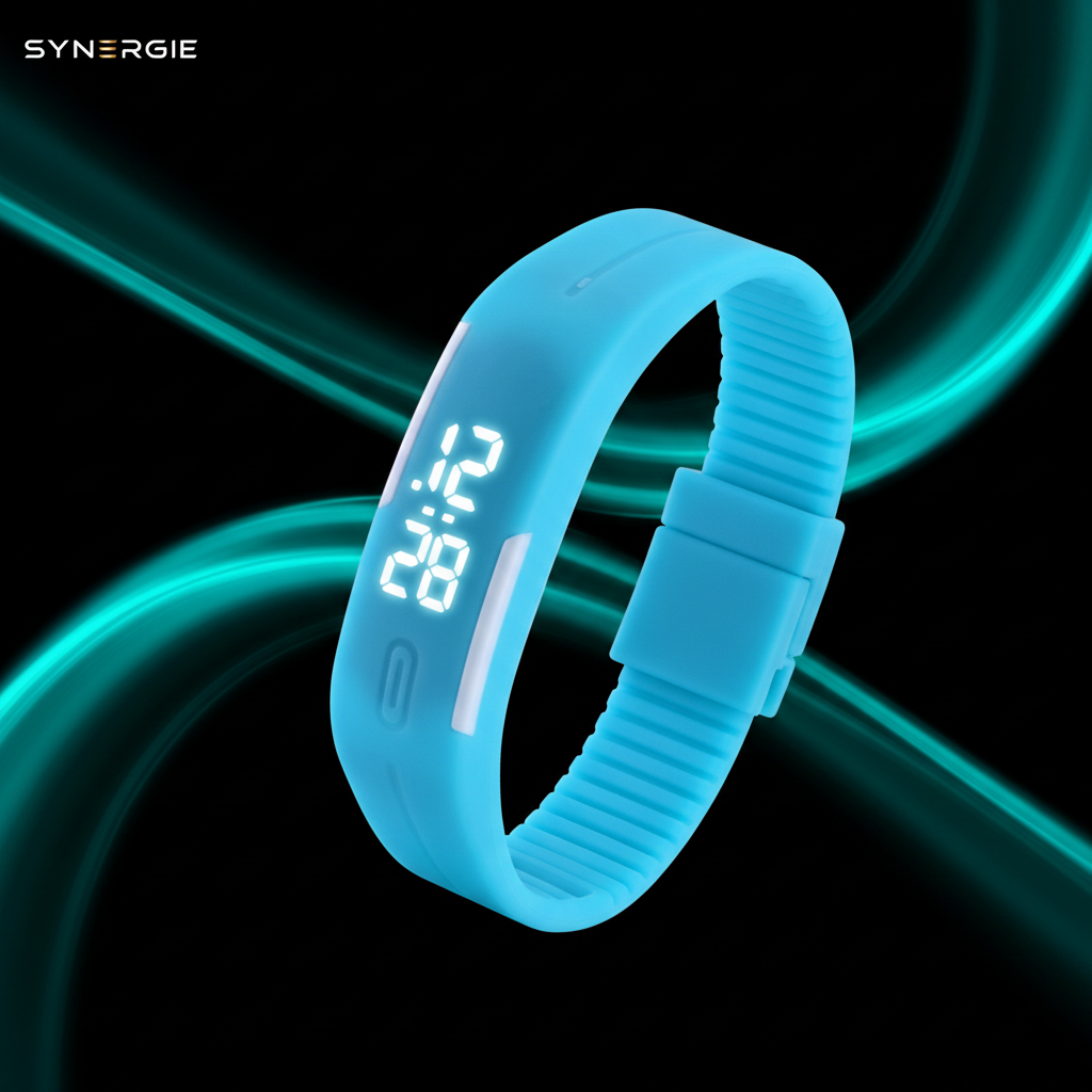 Montre Bracelet LED Waterproof — Tactile | 12 Coloris | Sport & Quotidien