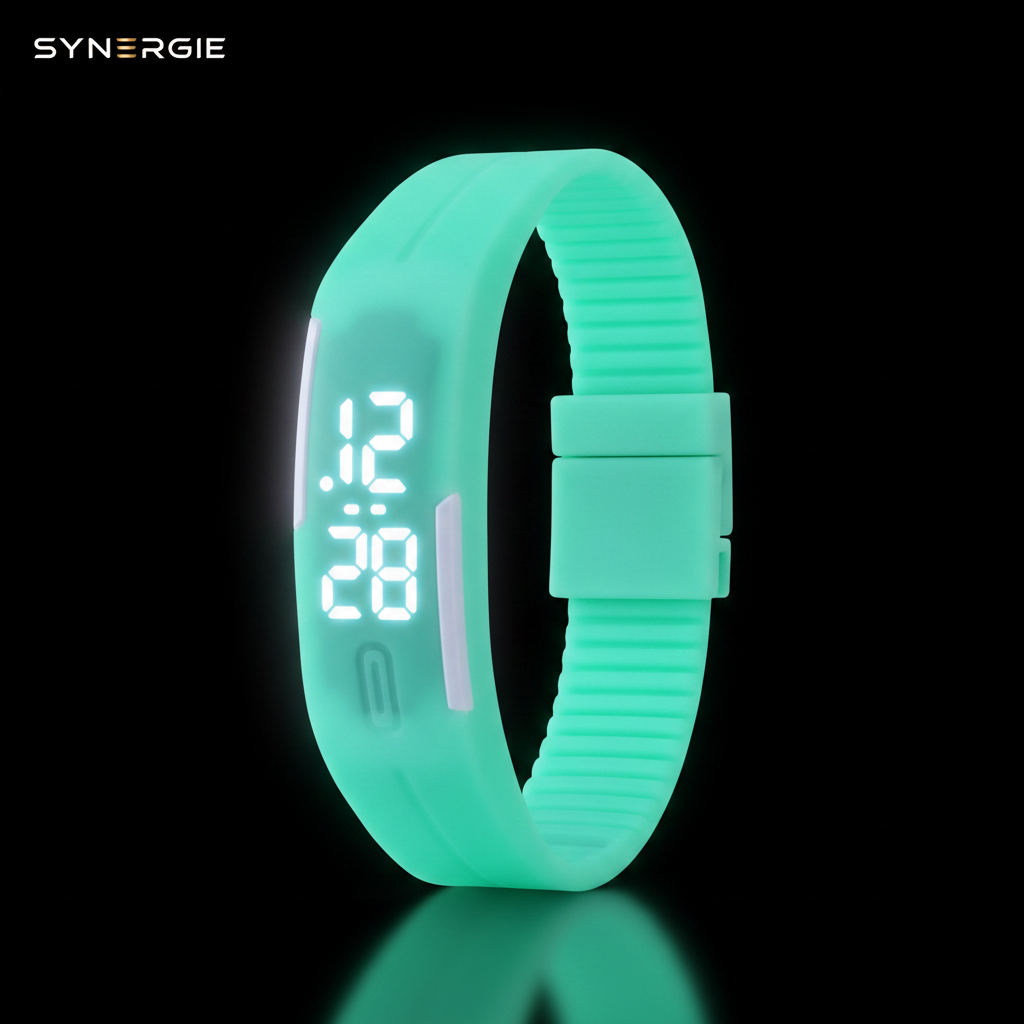 Montre Bracelet LED Waterproof — Tactile | 12 Coloris | Sport & Quotidien