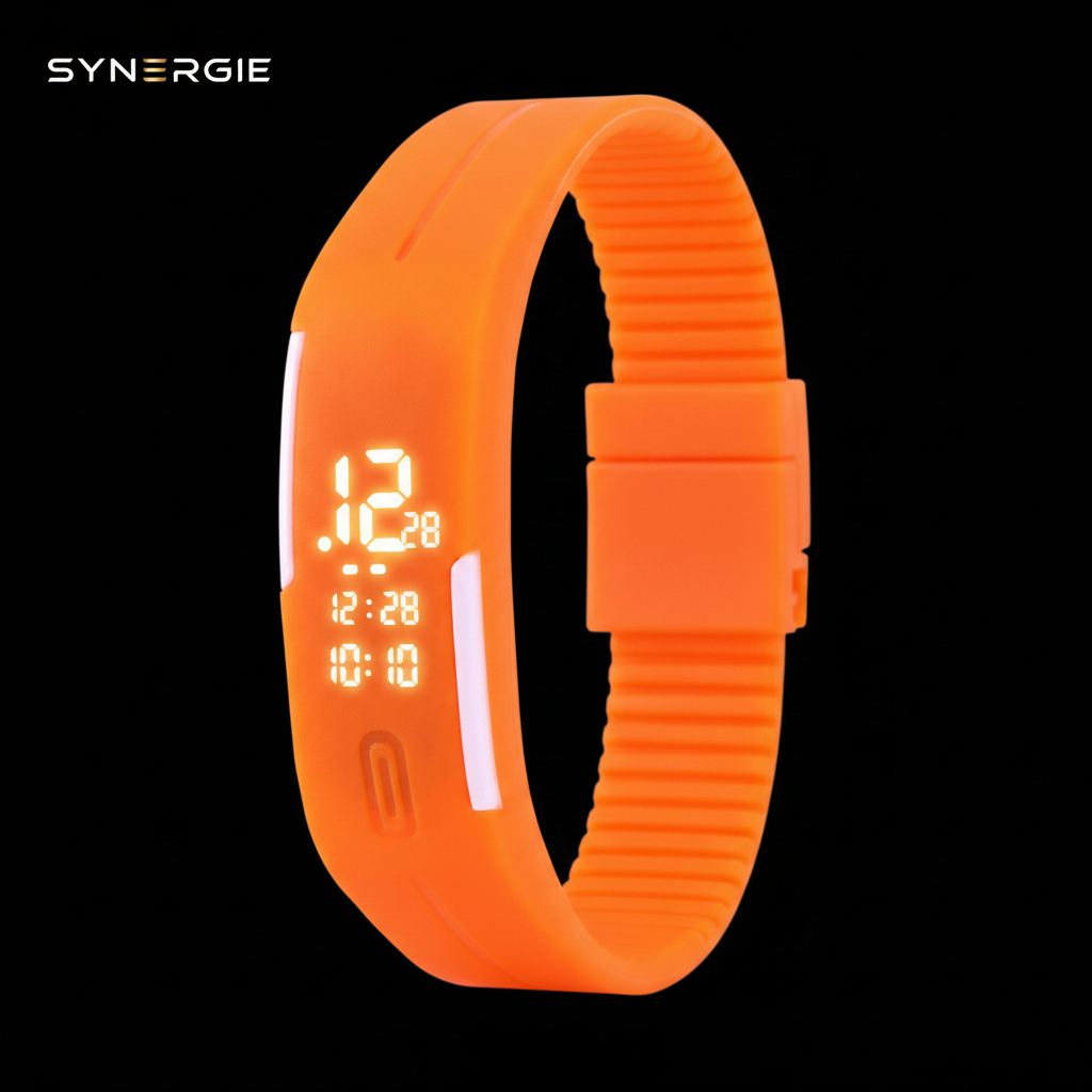 Montre Bracelet LED Waterproof — Tactile | 12 Coloris | Sport & Quotidien